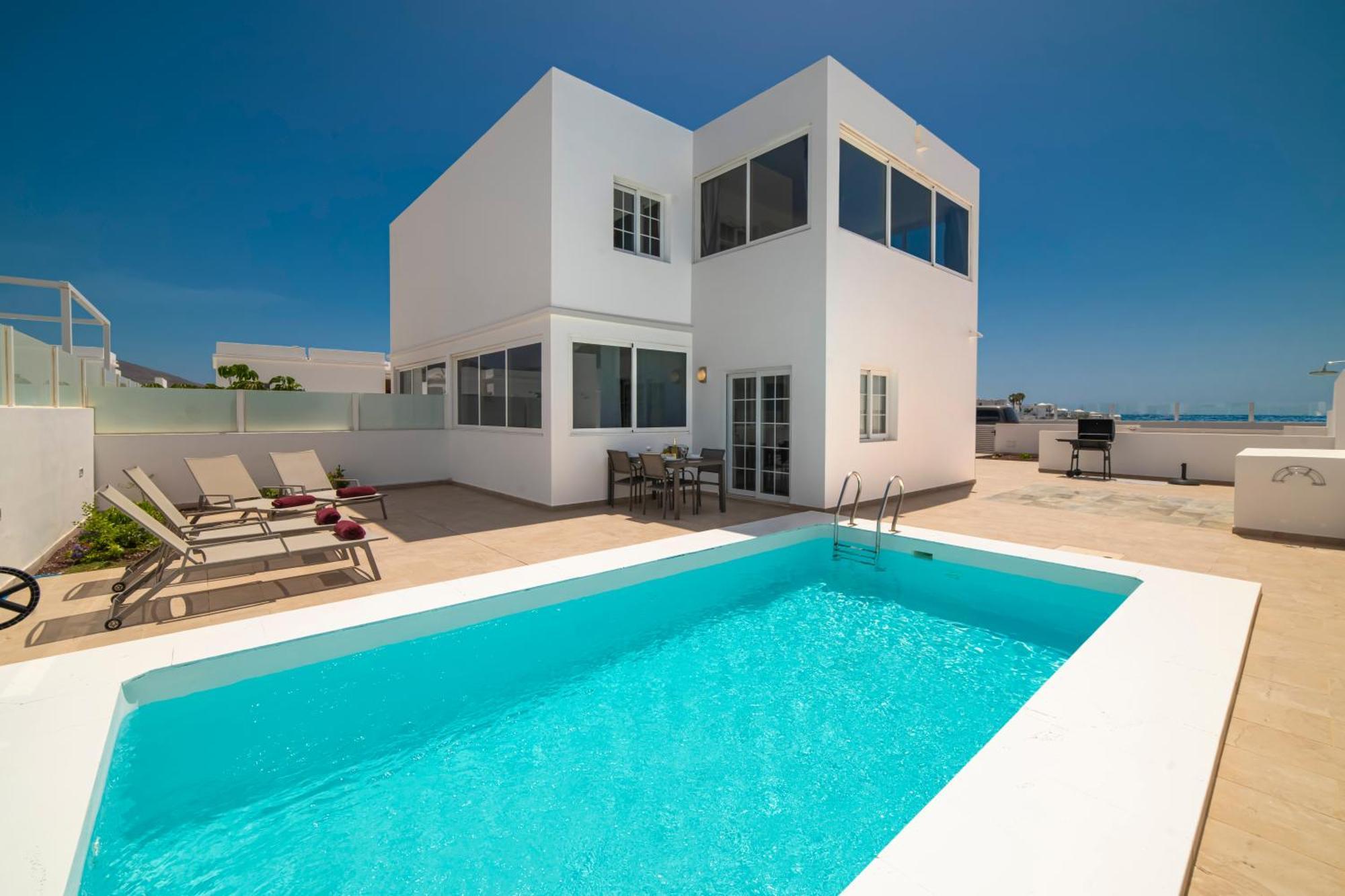Villa Ocean Wave - Sea Views - Private Pool Πλάγια Μπλάνκα Εξωτερικό φωτογραφία